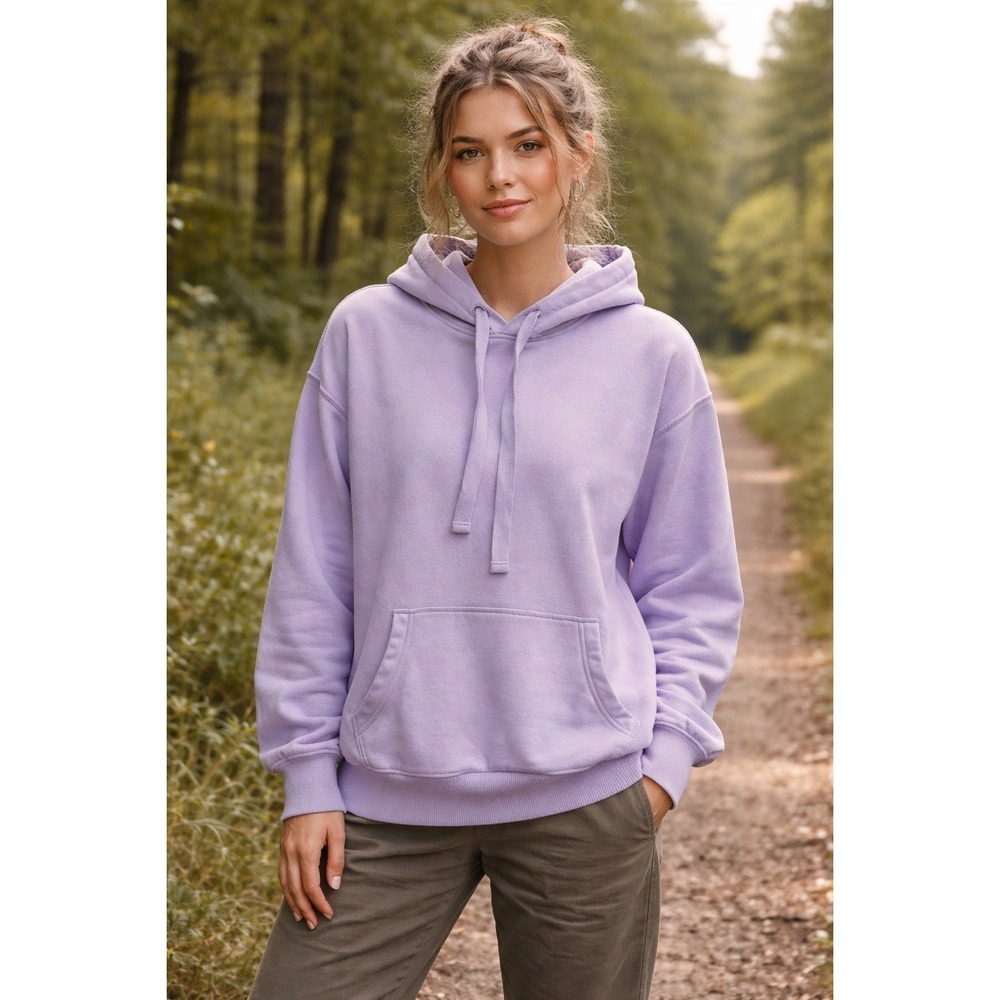 Lavender Purple‎ Hoodie American Eagle Women Sz Med Pullover Athleisure softcore